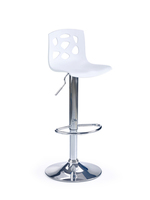 H48 bar stool color: white