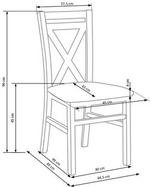 DARIUSZ 2 chair color: white