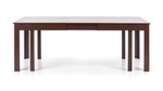 SEWERYN 160/300 cm extension table color: dark walnut