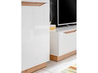 FAME wall unit white/white/artisan oak