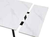 Galds FREE 90-150×80 Ceramic White