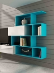 Vigo shelf bright blue